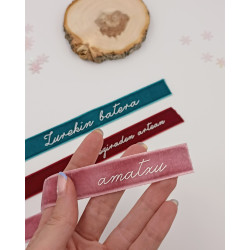 Lazos ramo terciopelo