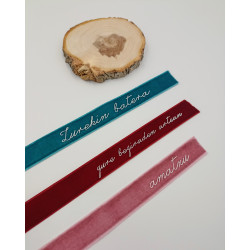 Lazos ramo terciopelo