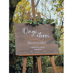 Carteles de bienvenida