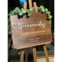 Carteles de bienvenida