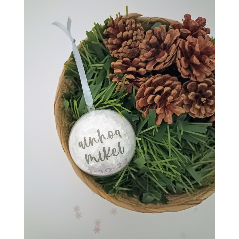 Bola Navidad metacrilato