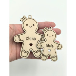 Muñecos de jengibre imán