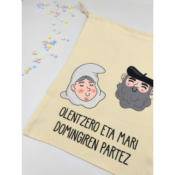 Bolsa navideña Olentzero...
