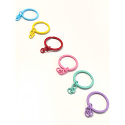 Llavero con dibujo infantil