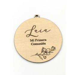 Percha con medalla Mi Primera Comunión