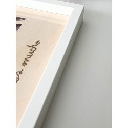 Marco fotos con letras papá-aita