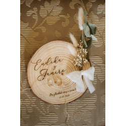 Porta alianzas tronco con...