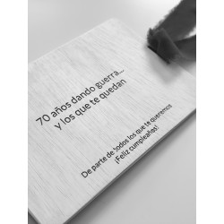 Álbum de firmas para cumpleaños